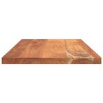 vidaXL Dessus de table 110x70x3 8cm rectangulaire bois massif d'acacia