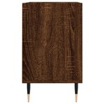 vidaXL Meuble TV chêne marron 69 5 x 30 x 50 cm bois d'ingénierie