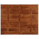 vidaXL Dessus de table 100x80x3 8cm rectangulaire bois massif récupéré