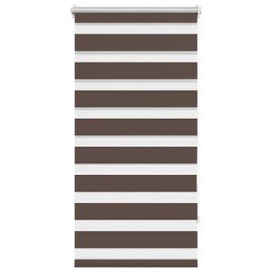 vidaXL Store enrouleur tamisant 60 x 120 cm marron