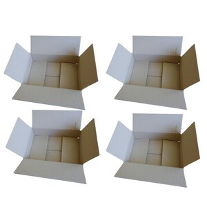 4 cartons d'emballage 31 x 21 x 7 5 cm