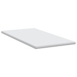 vidaXL Coussins de Matelas Blanc 90 x 200 cm