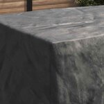 vidaXL Housse pour mobilier d'extérieur Noir 300 x 110 x 70 cm 420D