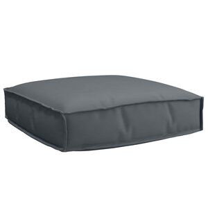 vidaXL Coussin Anthracite 60 x 60 x 12 cm Tissu Oxford