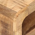 vidaXL Meuble TV 117x30x41 cm Bois de manguier massif brut