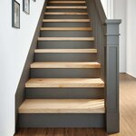 vidaXL Marches d'escalier 4 Pièces non traité 80x25x2cm bois chêne massif