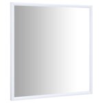 vidaXL Miroir Blanc 40x40 cm