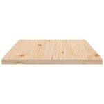 vidaXL Dessus de table 2 Pièces 90x45x2 5cm rectangulaire bois pin massif