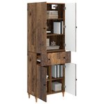 vidaXL Ensemble de Meubles 2 Pièces 66 x 34 5 x 90 cm Bois d'ingénierie