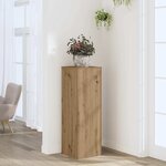 vidaXL Support pour plantes 33x33x100 cm bois d'ingénierie