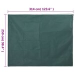 vidaXL Housses de protection pour plantes avec fermeture éclair 10 Pièces
