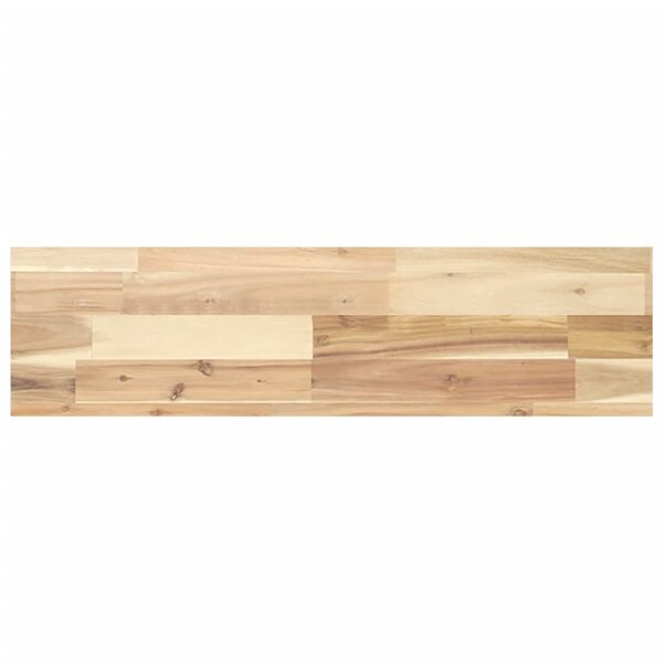 vidaXL Dessus de table 100x20x4 cm rectangulaire bois massif d'acacia