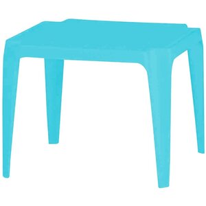 PROGARDEN 20941 - Table enfant bleu clair 50 x 50 cm
