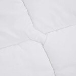 vidaXL Protège-matelas blanc 90x220 cm