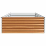 vidaXL Jardinière surélevée 290 x 100 x 36 cm Acier galvanisé