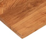 vidaXL Dessus de table 90x90x2 5 cm carré bois massif d'acacia