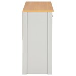 vidaXL Table console Gris 97 x 35 x 76 cm