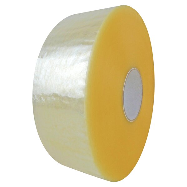 Ruban adhésif hotmelt machine – 4 rouleaux 75 mm x 1000 m transparent – Bulteau Systems