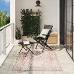 vidaXL Tapis ARBIZU intérieur extérieur design vintage 140x200 cm