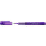 Stylo feutre Fineliner Broadpen pointe large violet FABER-CASTELL