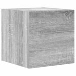 vidaXL Ensemble de meubles TV 5 Pièces Sonoma gris Bois d'ingénierie