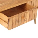 vidaXL Table basse 100x50x40 cm Bois d'acacia massif