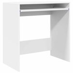 vidaXL Bureau avec tiroir Blanc 77 5 x 43 x 79 cm Bois d'ingénierie