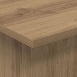 vidaXL Table d'appoint Chêne artisanal 44 5 x 45 x 55 cm