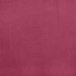 vidaXL Chaises à manger lot de 6 rouge bordeaux velours