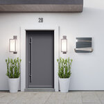 Boîte aux Lettres Individuelle avec Porte-journaux  Armor E6905  Gris et Inox