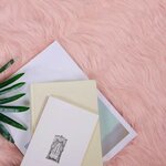 vidaXL Tapis en Peau de Mouton Synthétique Rose 200 x 280 cm Polyester