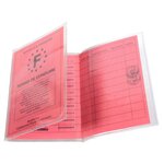 Etui De Protection Ancien Modèle Permis De Conduire Pvc Lisse 20/100e - Cristal - X 10 - Exacompta
