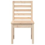 vidaXL Chaises de jardin lot de 2 50x48x91 5 cm bois massif de pin