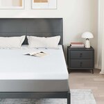 vidaXL Coussins de Matelas Blanc 140 x 190 cm