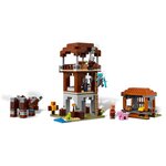 LEGO Minecraft - L'Avant-Poste de Pillards et le Ravageur - Ensemble de Construction 21278 pour Enfants