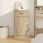 vidaXL Buffet Chêne sonoma 40 x 40.5 x 75 cm Bois d'ingénierie