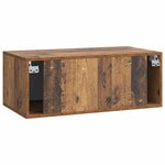 vidaXL Meuble TV mural Bois ancien 78 5 x 41 x 30 cm Bois d'ingénierie