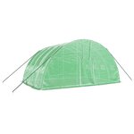 vidaXL Serre avec cadre en acier Vert 24 m² 6x4x2 85 m