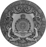Pièce de monnaie en Argent 5 Dollars g 62.2 (2 oz) Millésime 2023 BEHIND THE MASK (PRÉCOMMANDE)