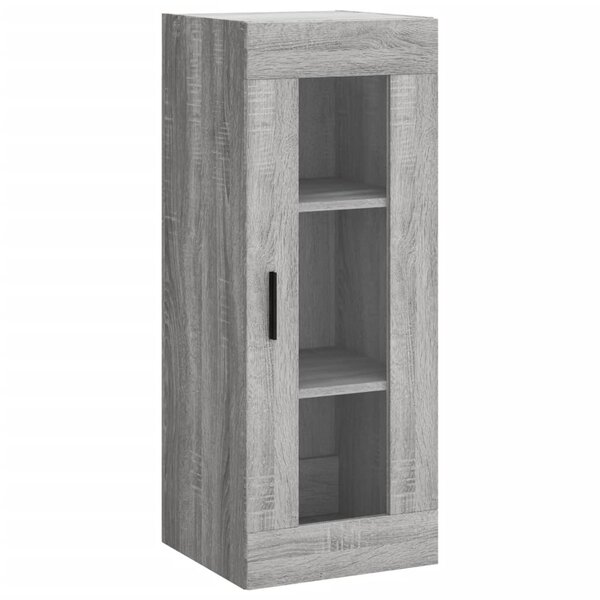 vidaXL Armoire murale sonoma gris 34 5x34x90 cm
