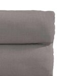 vidaXL Chaises à manger lot de 2 taupe tissu