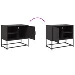 vidaXL Buffet haut vert olive 100 5x39x107 cm acier