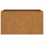 vidaXL Jardinière 62x40x39 cm acier corten