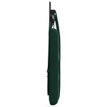 vidaXL Tête de lit suspendue Avec lumière LED Vert foncé Velours