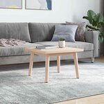 vidaXL Dessus de table 40x40x2 5 cm bois de pin massif