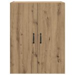 vidaXL Armoire Murale 2 Pièces Chêne artisanal 69 5 x 34 x 90 cm