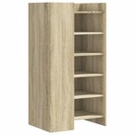 vidaXL Armoire à chaussures chêne sonoma 52x37 5x100 cm
