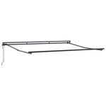 vidaXL Store rétractable automatique crème 350x250 cm