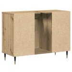 vidaXL Cabinet de salle de bain Chêne artisanal 80 x 33 x 60 cm