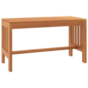 vidaXL Banc de jardin 80 cm bois massif d'eucalyptus